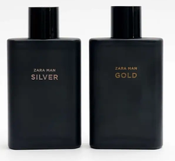 ZARA MAN GOLD 90 ML +  ZARA Man Silver  90 ML НАБІР ПОДАРУНКОВИЙ (ОРИГІНАЛ ОРИГІНАЛ ІСПАНІЯ)
