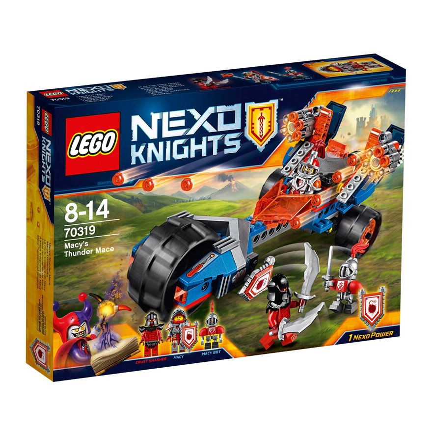 Конструктор LEGO Nexo Knights 70319 Гумова булава Мейсі