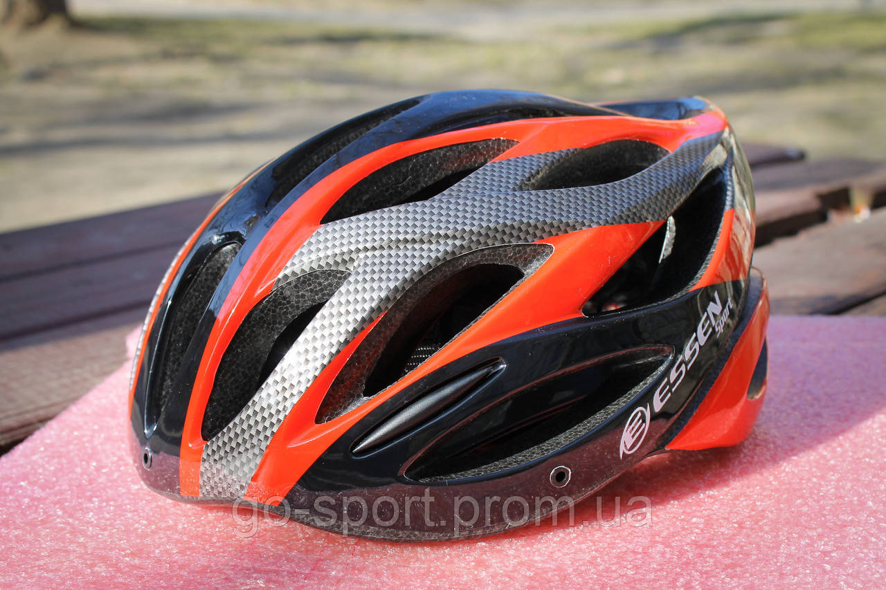 Велосипедний шолом Essen sport red