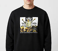 Світшот Weekend Offender Leo Gregory чоловічий синій кофта Вікенд Оффендер Лео Грегорі