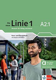 Підручник та робочий зошит Die neue Linie 1 A2.1 Kurs- und Übungsbuch