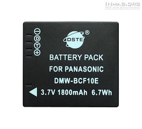 Акумулятор для фотоапарата Panasonic DMW-BCF10E, 1800 mAh., фото 2