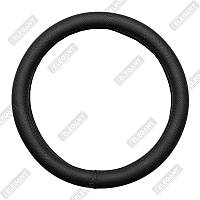 Чохол на кермо шкіра "XXXL" (47-48см) чорний Elegant 105819/Аналог002/перфорація/1 шов(10см)