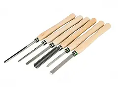 Набір різців для токарного верстата по дереву Record Power (6 шт.)