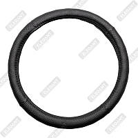 Чохол на кермо шкіра "XL" (42см) чорний Elegant 115283 перфорація