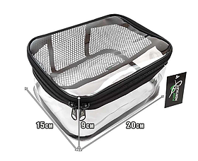 Прозорий органайзер для риболовлі Crystal Bag S (20х15х9) Профмонтаж