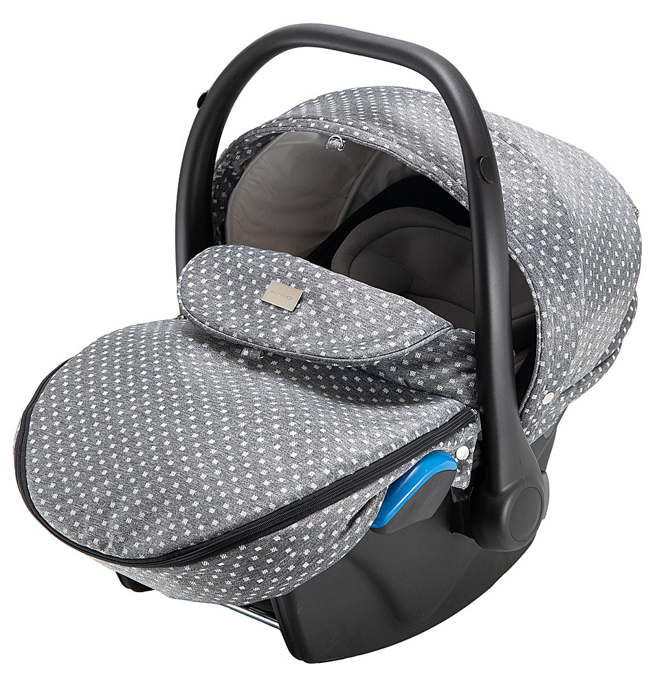 Автокресло Riko Kite серый (точка)