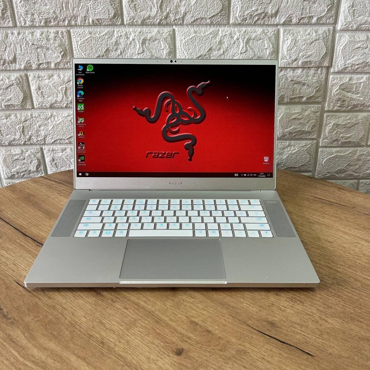 Б/в Ігровий ноутбук Б-клас Razer Blade 15 RZ09-0301 Silver 15.6" 1920x1080| i7-9750H| 16GB RAM| 512GB SSD| RTX 2070 8GB