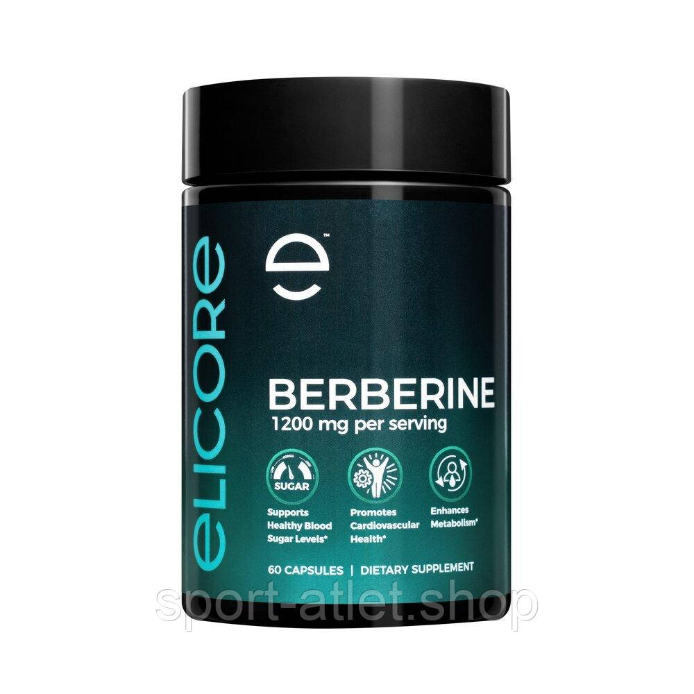 Берберин Elicore Labs Berberine, 60 капсул, фото 1