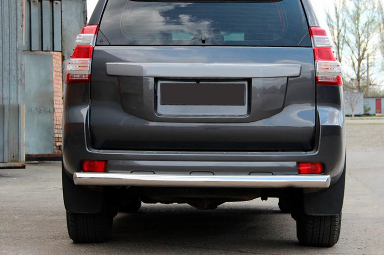Задня дуга AK002 (нерж) для Toyota Land Cruiser Prado 150 2009-2023 рр, фото 1