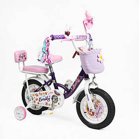Велосипед 12" дюймів 2-х колісний "Corso" Emily ML-62588