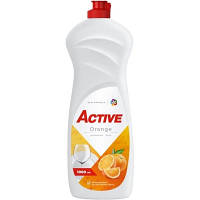 ТОП! Средство для ручного мытья посуды Active PR Dishwashing Orange 1 л (4820196010395) - (gHome)