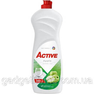 ТОП! Средство для ручного мытья посуды Active PR Dishwashing Apple 1 л (4820196010388) - (gHome)