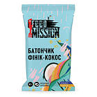 Promo Ціна! Батончик Food Mission Кокосовий 40 г (fm.30658) - тільки на ZaGrosh.com.ua