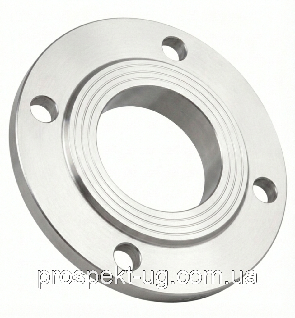 Фланець нержавіючий плоский AISI 304 Ду25 Ру16, фото 1