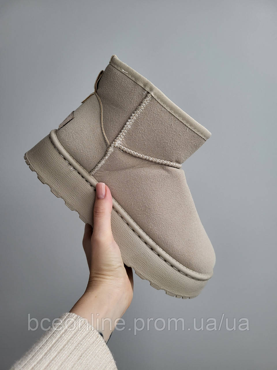 Ugg Mini Platform Beige 36 36, фото 1