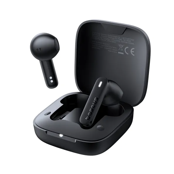 Навушники Безпровідні TWS (Bluetooth) Baseus Bowie E16 True Wireless Earphones Black A00061900113-01, фото 1