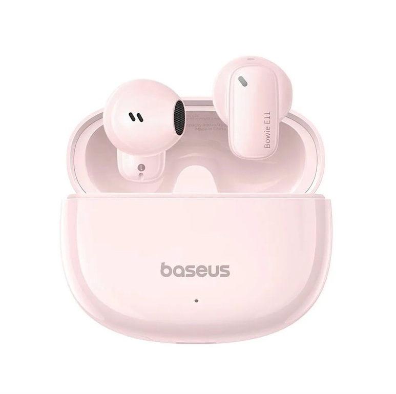 Навушники Безпровідні TWS (Bluetooth) Baseus Bowie E11 True Wireless Earphones Pink A00053500413-Z, фото 1