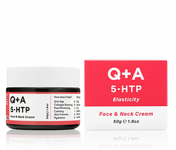 Q+A Крем для обличчя та шиї 5-HTP Face & Neck Cream 50 гр