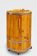 Круглая фитобочка для дома фитобочка для салона из ольхи