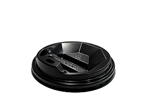 Кришка d-90 чорна 50 шт/рукав 2000 шт/ящ