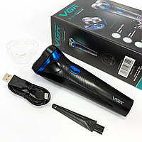 Електробритва для чоловіків VGR V-314, Чоловіча бездротова електрична бритва, Професійна електробритва TF-98