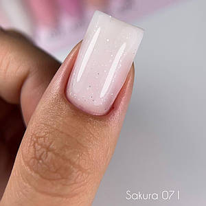 71 SAKURA Builder GLITTER GEL 10гр. Lady Arms