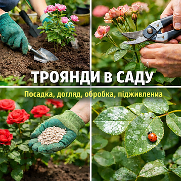 Троянди в саду: посадка, догляд, захист і підживлення без помилок