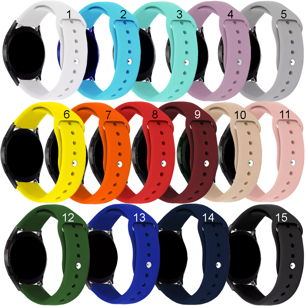 Ремінець силікон (кнопка) для Amazfit Bip, фото 1