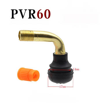 Вентиль на електровелосипед, електромопед PVR-60 90 градусів