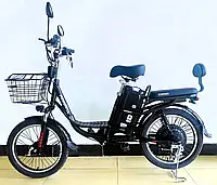 Электровелосипед Corso «Powerfull» 20" дюймов, алюминиевая, двигатель 1000W, акум. 60V28Ah литиевый, собранный на 75%, корзина