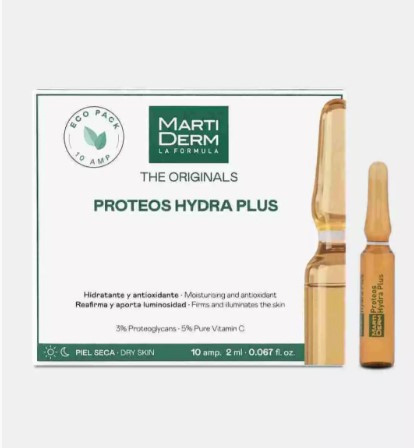 Мартідерм Ампули для сухої та зневодненої шкіри MartiDerm The Originals Proteos Hydra Plus 10 ампул