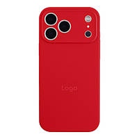 Чохол Silicone Case Full Size with Frame для iPhone 17 Pro Max Колір 14.Red brooklyn