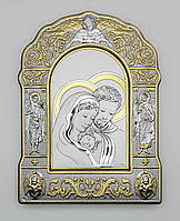 Срібна ікона "Свята Родина" (18х13см)