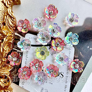 Декор для ногтей Цветок 1 шт, mix