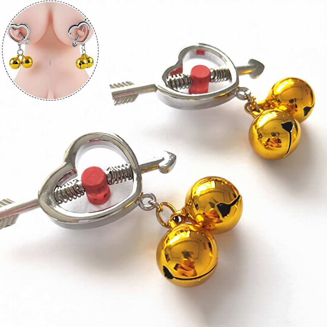 Демонстрація затискачів на сосках