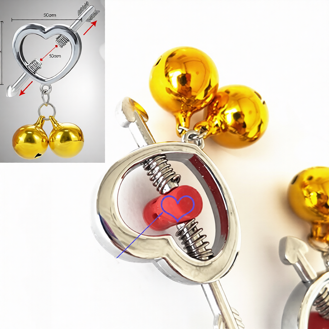 Затискачі для сосків з розмірами