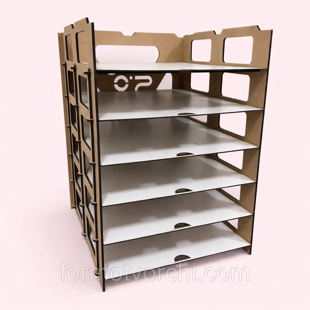 Сушка для зефіру на 6 полок. Відстань між полками 10 см