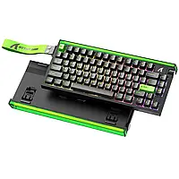 Клавіатура Attack Shark R85HE з підсвіткою, ігрова, механічна на магнітних світчах — Зелений
