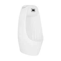 Пісуар підвісний Qtap Stork з ІЧ-датчиком автоматичного змиву 350х310х685 White QT1588102HW