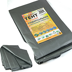 Тент 200 г/м2 Shadow 5 х 8 м тарпауліновий (Чіткій розмір) універсальні тенти