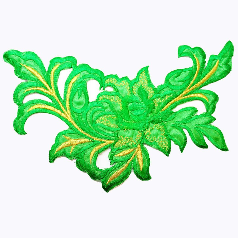 Термоклейова аплікація (колір Зелений).Розмір 24х13см.Ціна за 1 шт.