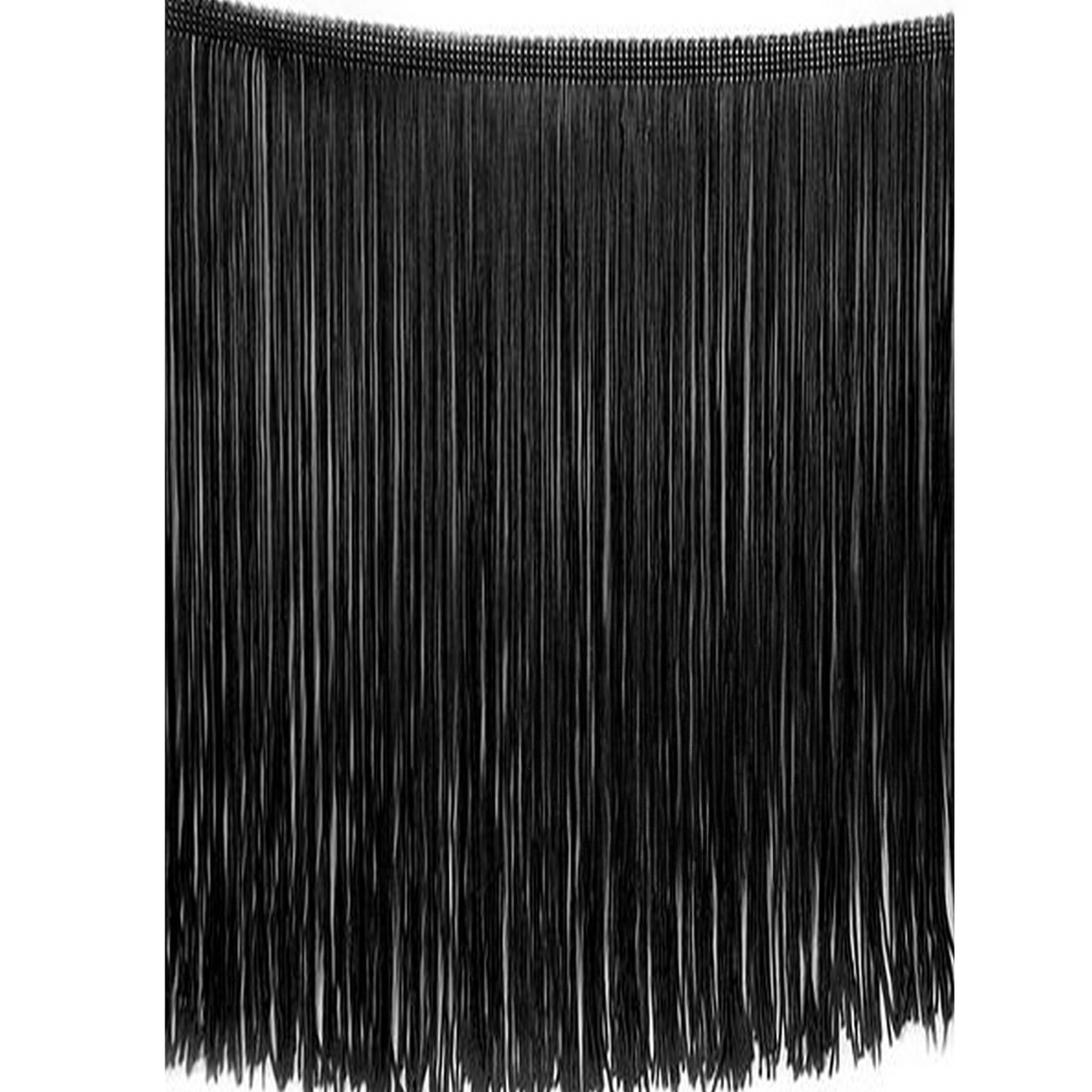 Бахрома танцювальна, колір Black, довжина 1 м