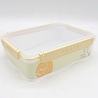 Герметичный контейнер для продуктов 2,7л прозрачный пластиковый ланч-бокс для холодильника FRESH, фото 2