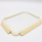 Герметичный контейнер для продуктов 2,7л прозрачный пластиковый ланч-бокс для холодильника FRESH, фото 7