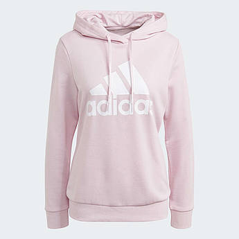 Худі Essentials Relaxed Logo Adidas GM5619, Рожевий, Розмір — 2XL