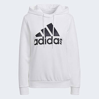 Худі Essentials Relaxed Logo Adidas HD1800, Білий, Розмір — 2XL