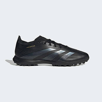 Бутси Predator League Turf Adidas IF6377, Чорний, Розмір — 39 1/3