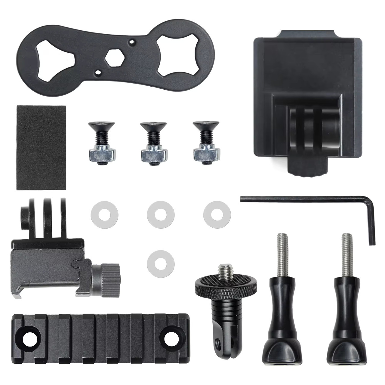 Кріплення для камери на тактичний шолом і зброя NVG планка Пікатінні AC Prof KIT-AL20, фото 1