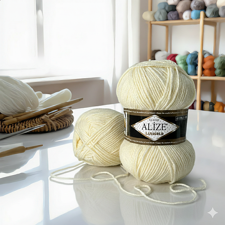Пряжа Alize LANAGOLD